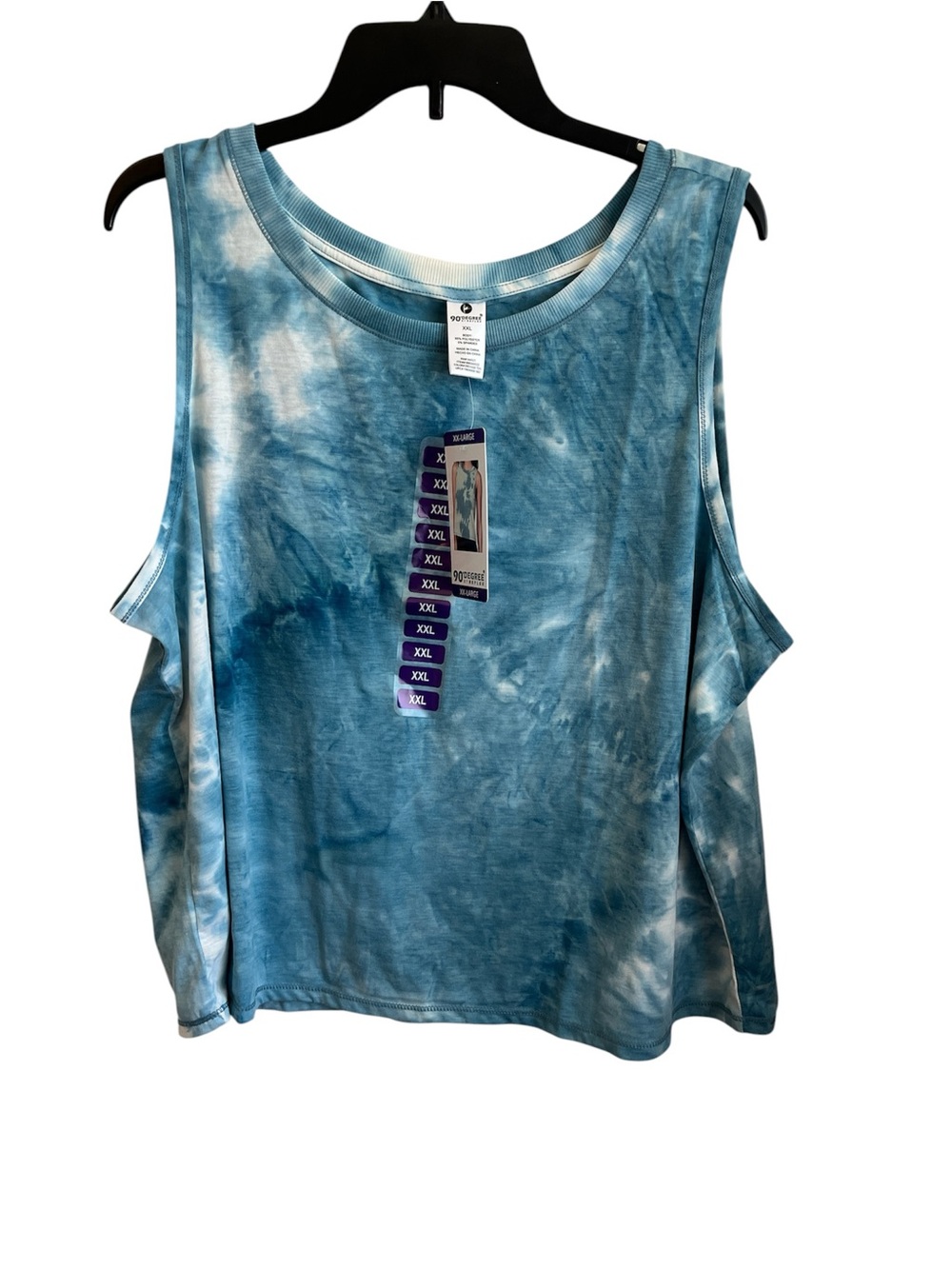 Plus Size Tie Dye Tank Top